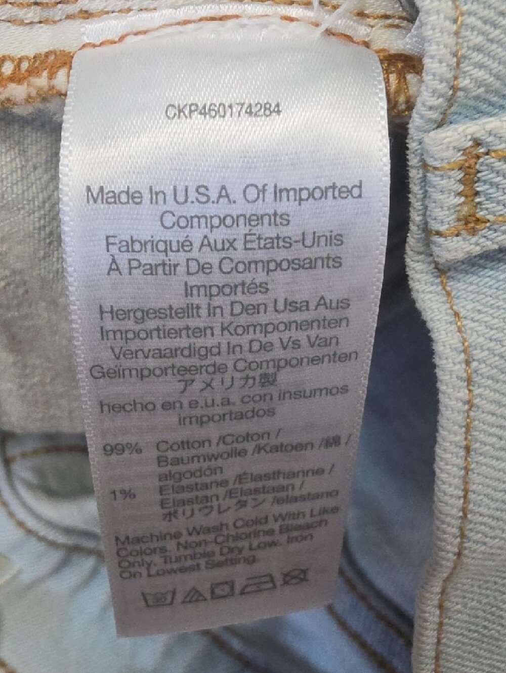 Madewell Mid-Rise Perfect Vintage Jeans Magic Pockets Light Wash Women's Size 24 - Picture 13 of 16